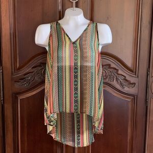 UMGEE Geometric Tribal Boho Print Tank Top